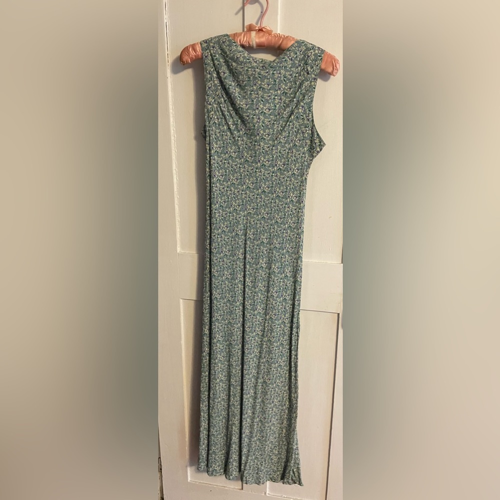 April Cornell Bias Floral Sleeveless Maxi Dress Women’s Small NWT $98